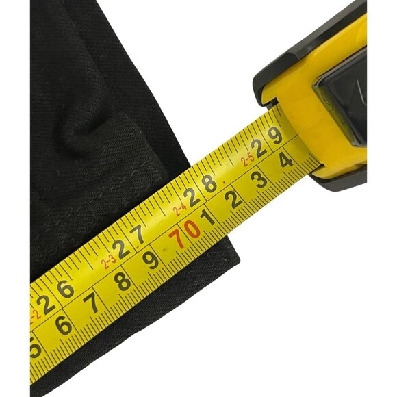 Zara Womens Jeans EU 40 US 8 ZW Tailored Wide Leg Black Denim 8246/042 NWT - Picture 13 of 16